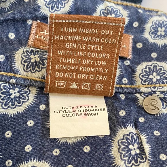 PAIGE Premium Denim "Hidden Hills" High Rise Boot Cut Blue Jeans Size 26 - Picture 9 of 11